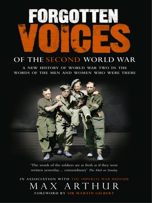cover image of Forgotten Voices of the Second World War